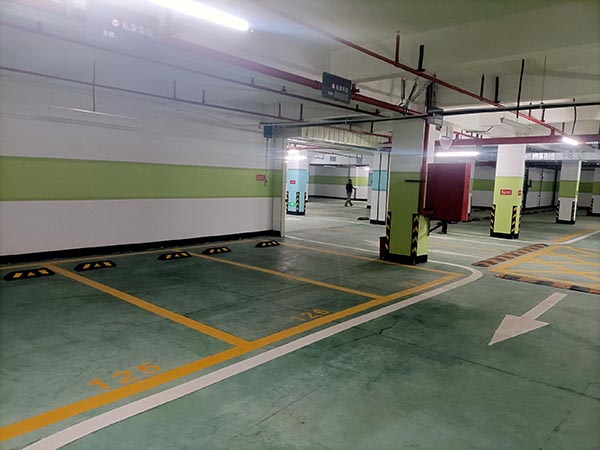 文殊镇小区划线